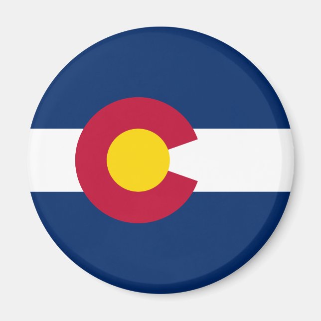Íman Bandeira do Estado do Colorado (Frente)