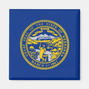 Íman Bandeira do Estado do Nebraska