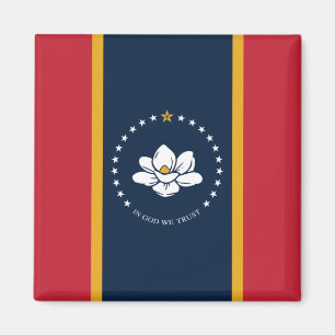 Íman Bandeira do Estado Novo do Mississippi