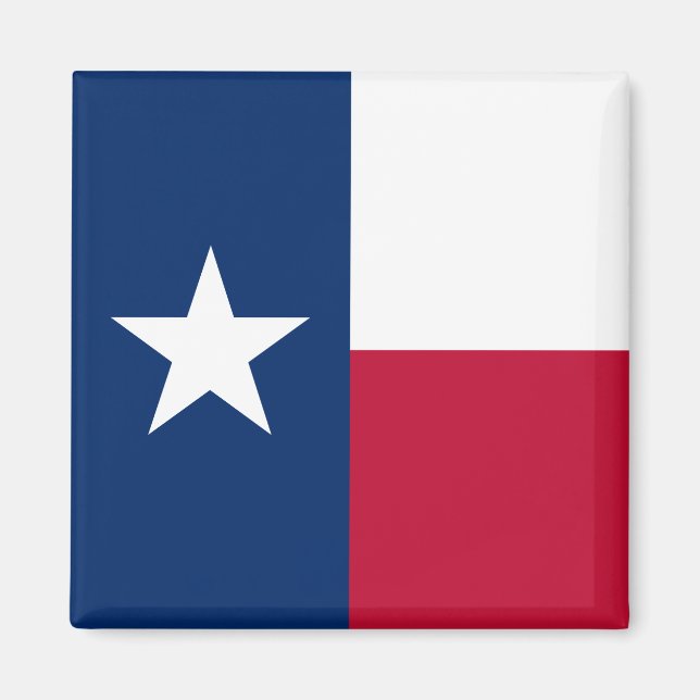 Íman Bandeira do Estado Texano (Texas) (Frente)