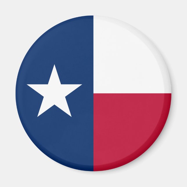 Íman Bandeira do Estado Texano (Texas) (Frente)