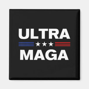 Íman Bandeira do Estado Unidos Ultra Maga 3