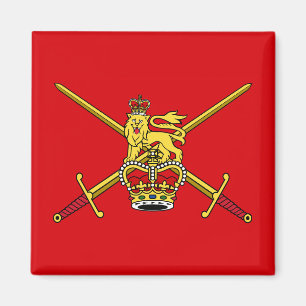 Íman Bandeira do Exército Britânico (não cerimonial)