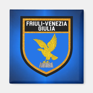 Íman Bandeira do Friuli-Venezia Giulia