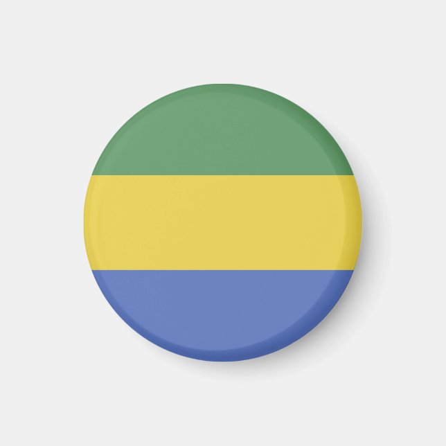Íman Bandeira do Gabão (Frente)