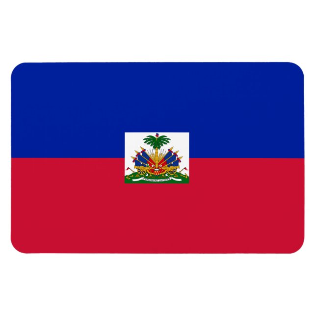 Íman Bandeira do Haiti (Horizontal)