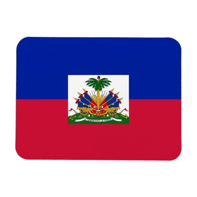 Íman Bandeira do Haiti (Horizontal)