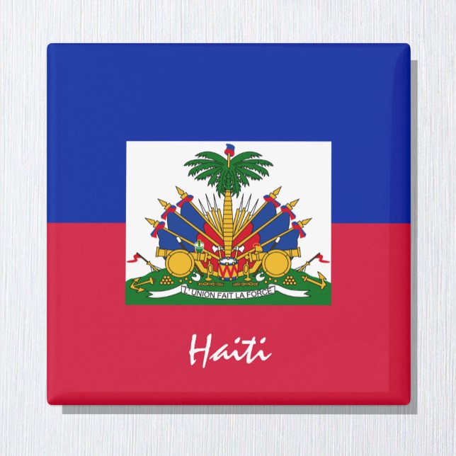 Íman Bandeira do Haiti - fãs de férias/esportes (Criador carregado)