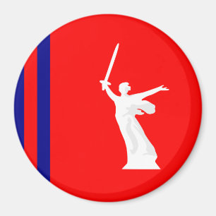 Íman Bandeira do Ímã da Sobrevida Volgograd
