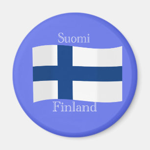 Íman Bandeira do ímã de Finlandia
