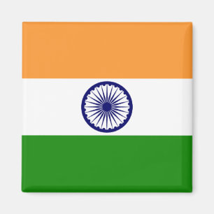 Íman Bandeira do ímã de India