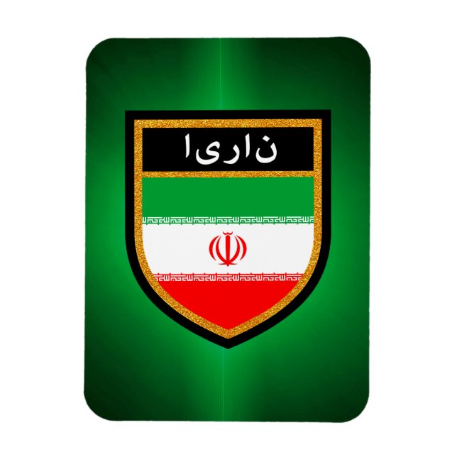Íman Bandeira do Irã (Vertical)