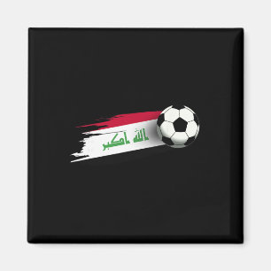 Íman Bandeira do Iraque Topo Bandeira do Futebol Iraqui