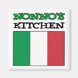 Íman Bandeira do italiano da cozinha de Nonno