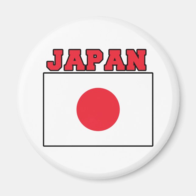 Íman Bandeira do Japão (Frente)