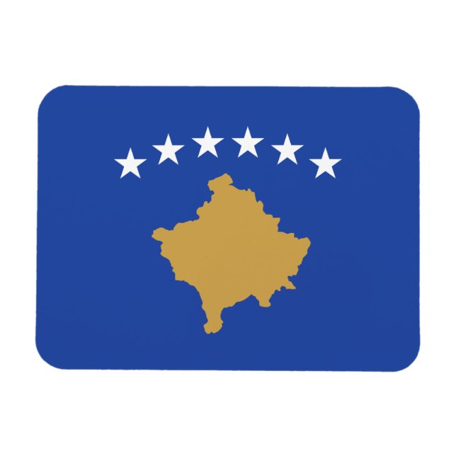 Íman Bandeira do Kosovo (Horizontal)
