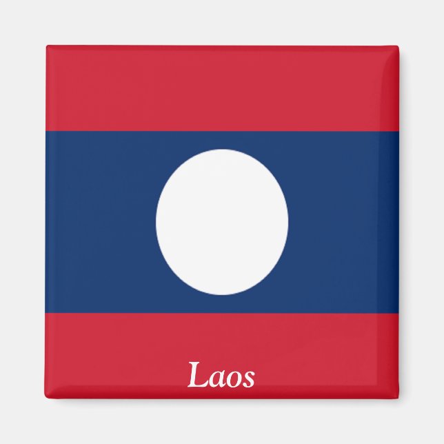 Íman Bandeira do Laos (Frente)