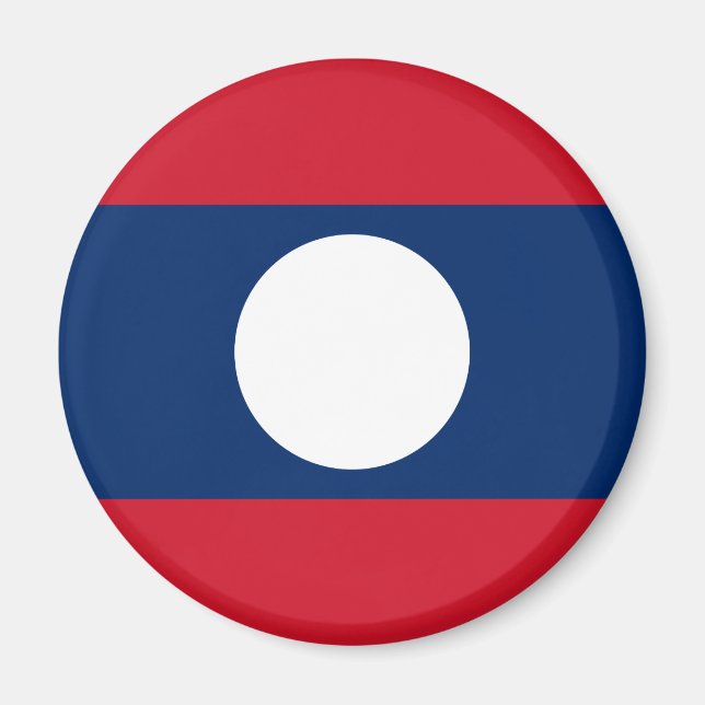 Íman Bandeira do Laos (Frente)