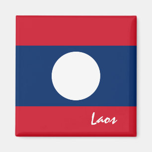 Íman Bandeira do Laos e viagem do Laos, férias/esportes