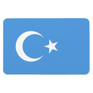 Íman Bandeira do leste de Turkestan Uyghur