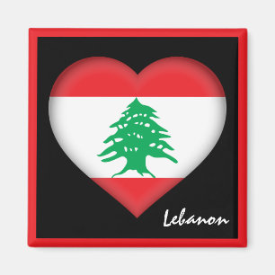 Íman Bandeira do Líbano e viagem do Coração Libanês