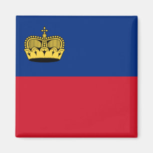 Íman Bandeira do Liechtenstein