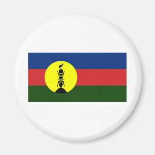 Íman Bandeira do Local de Nova Caledônia Kanaky