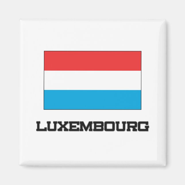Íman Bandeira do Luxemburgo (Frente)
