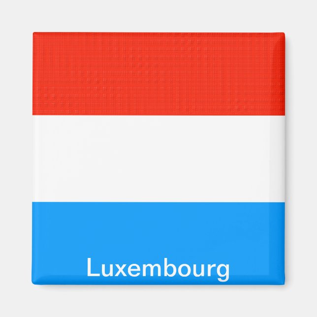 Íman Bandeira do Luxemburgo (Frente)