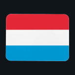 Íman Bandeira do Luxemburgo<br><div class="desc">Bandeira Patriótica do Luxemburgo.</div>