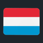 Íman Bandeira do Luxemburgo<br><div class="desc">Bandeira patriótica do Luxemburgo.</div>