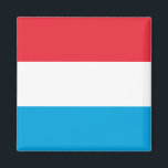 Íman Bandeira do Luxemburgo<br><div class="desc">Produtos de Sinalizador Mundial Personalizáveis - Sinta-se livre para adicionar seu próprio texto.</div>