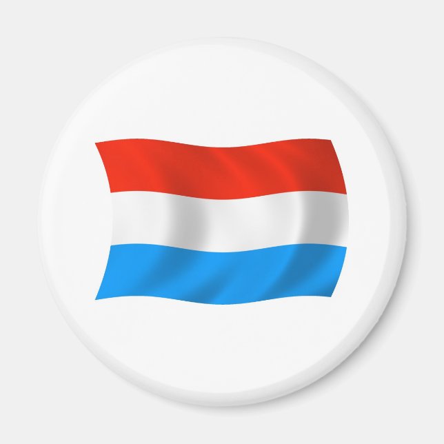 Íman Bandeira do Luxemburgo (Frente)