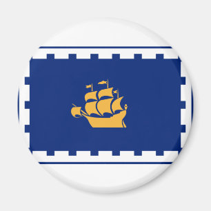 Íman Bandeira do Magnet da Cidade do Quebec