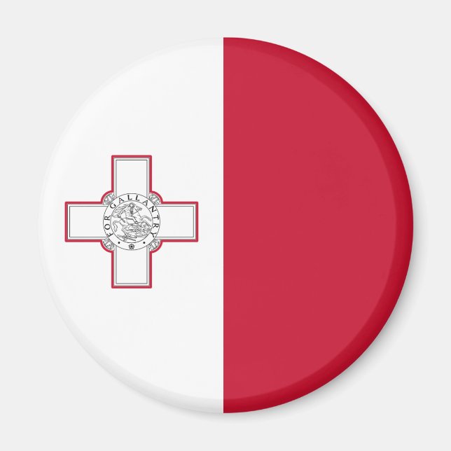 Íman Bandeira do Magnet de Malta (Frente)
