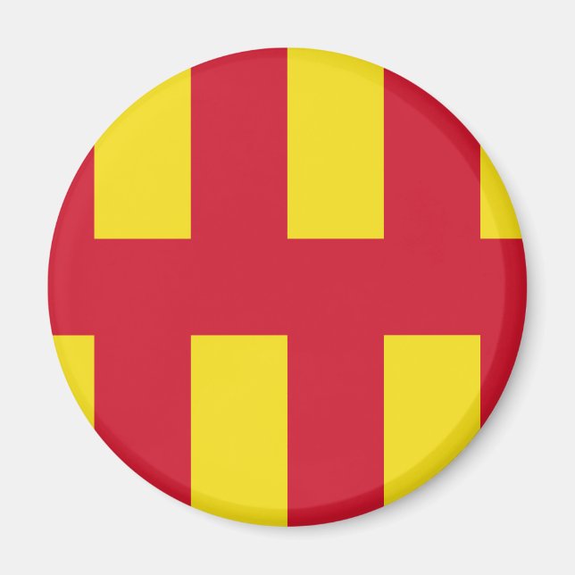 Íman Bandeira do Magnet de Northumberland (Frente)
