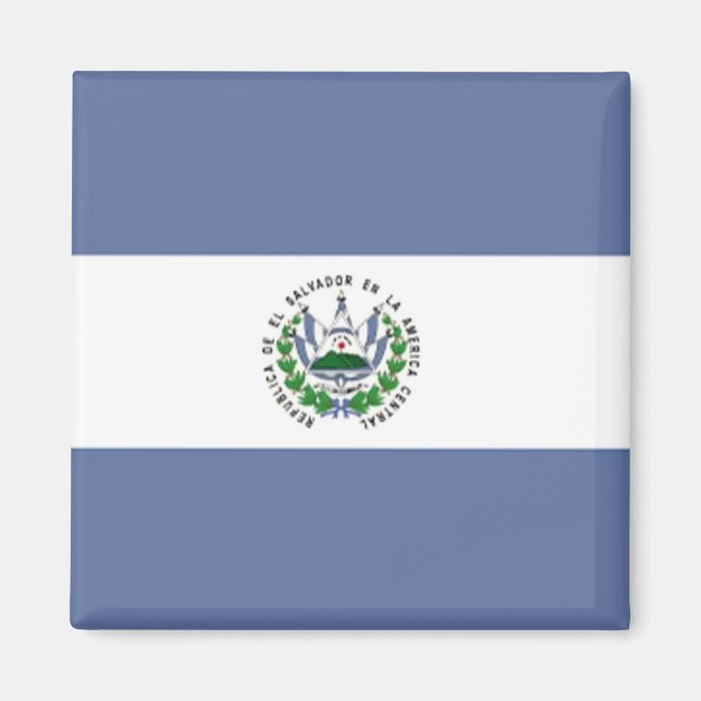 Íman Bandeira do Magno de El Salvador (Frente)