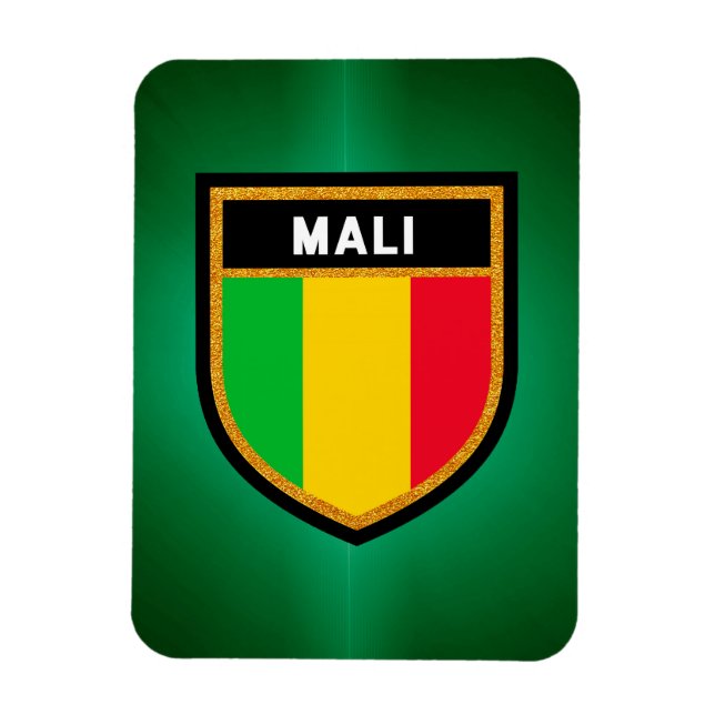 Íman Bandeira do Mali (Vertical)