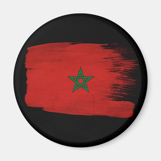 Íman Bandeira do Marrocos (Frente)