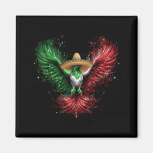 Íman Bandeira do México Orgulho Mexicano Raízes Mexican
