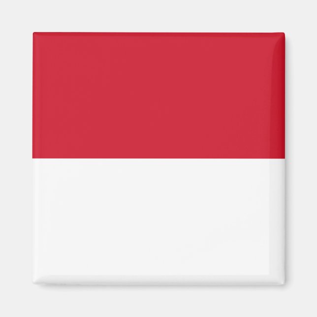 Íman Bandeira do Mônaco (Frente)