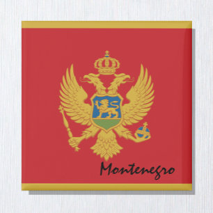 Íman Bandeira do Montenegro e fãs de férias e esporte