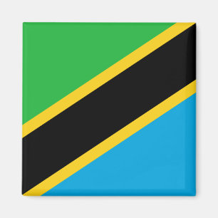 Íman Bandeira do Mundo Nacional da Tanzânia