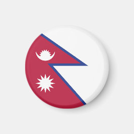 Íman bandeira do Nepal
