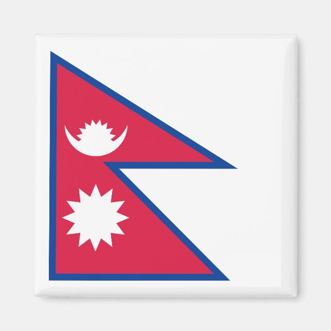 Íman Bandeira do Nepal (Frente)