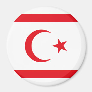 Íman Bandeira do norte de Chipre