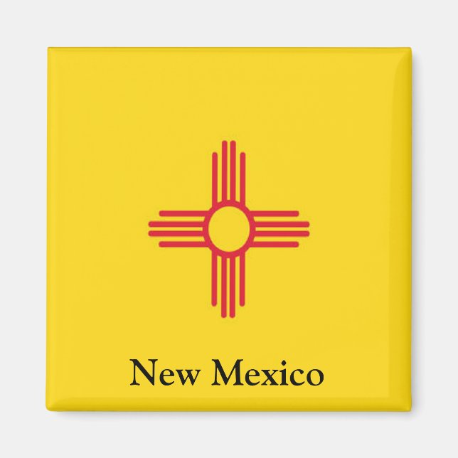 Íman Bandeira do Novo México (Frente)