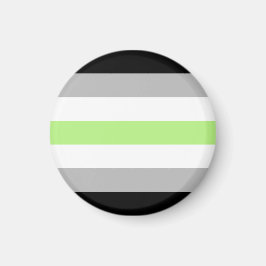 Íman Bandeira do Orgulho Agênero – Identidade Agênero L