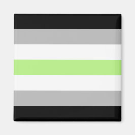 Íman Bandeira do Orgulho Agênero – Identidade Agênero L