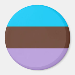 Íman Bandeira do Orgulho Androsexual